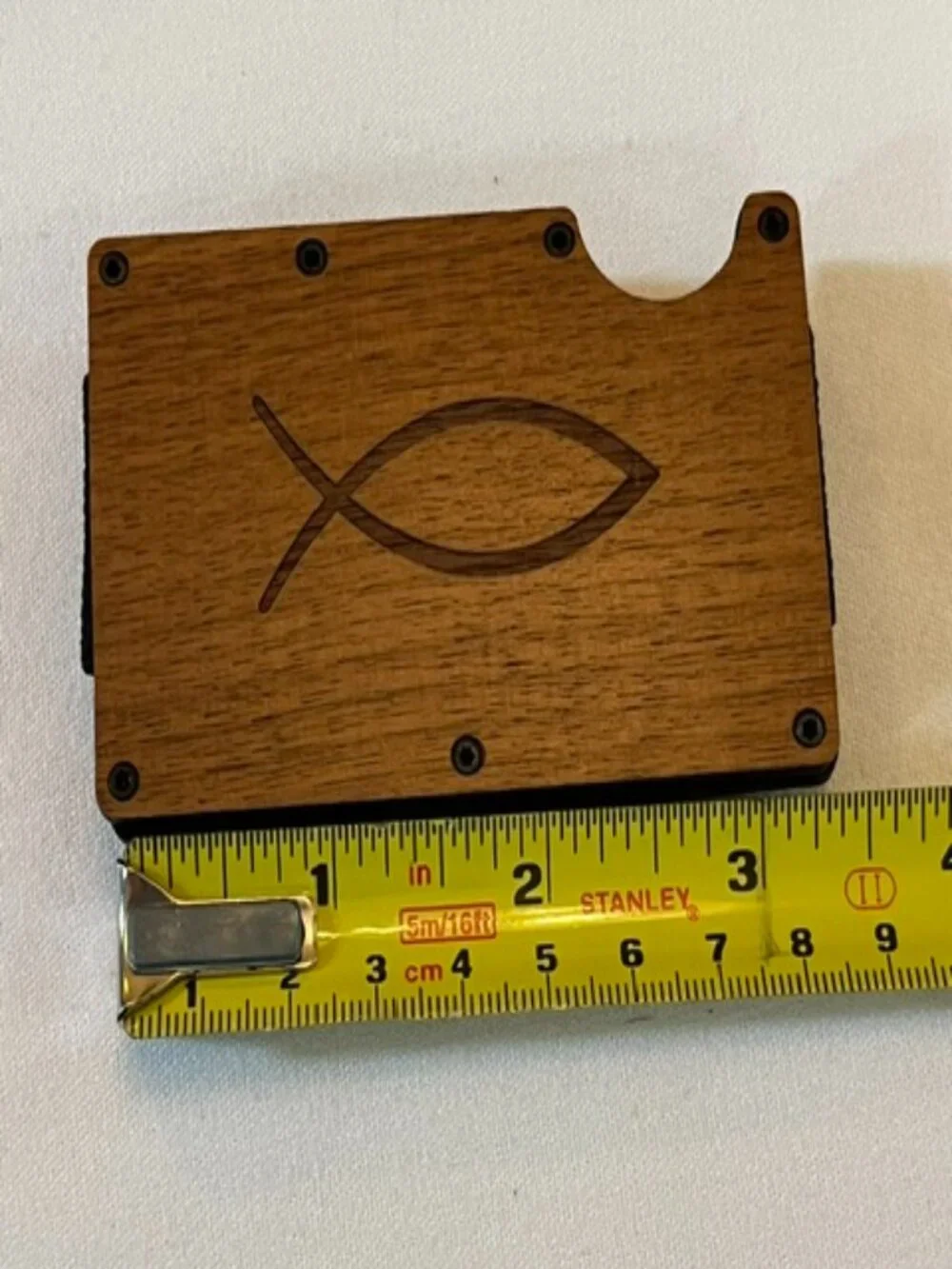 Divinity walnut engraved